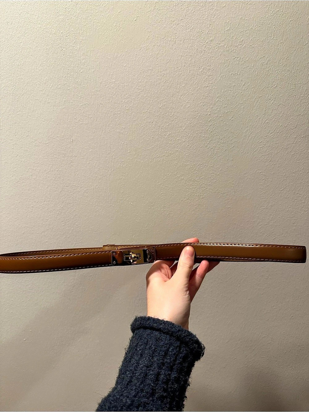 Hermes-style Brown Belt Like New
